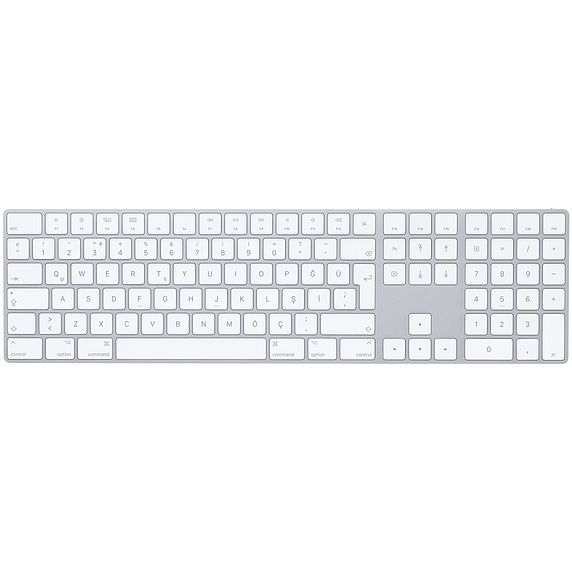Sayısal Tuş Takımlı Magic Keyboard - Türkçe Q Klavye - Gümüş Rengi