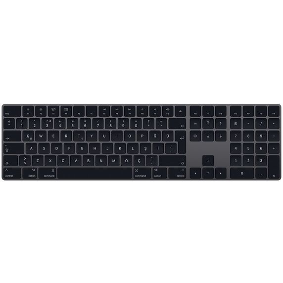 Sayısal Tuş Takımlı Magic Keyboard - Türkçe Q Klavye - Uzay Grisi