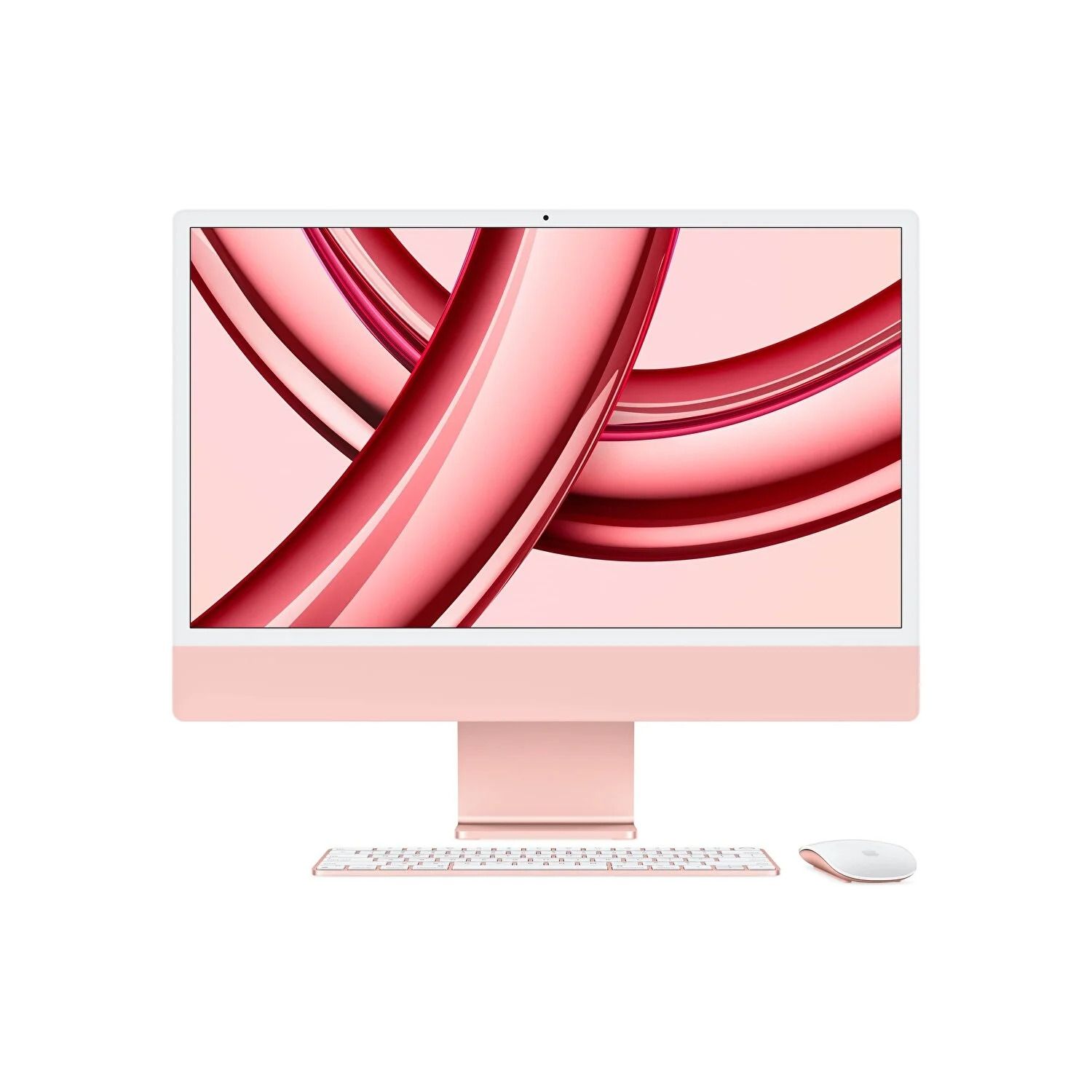 iMac 24 inc 4.5K M3 8CPU 10GPU 8GB 512GB Pembe